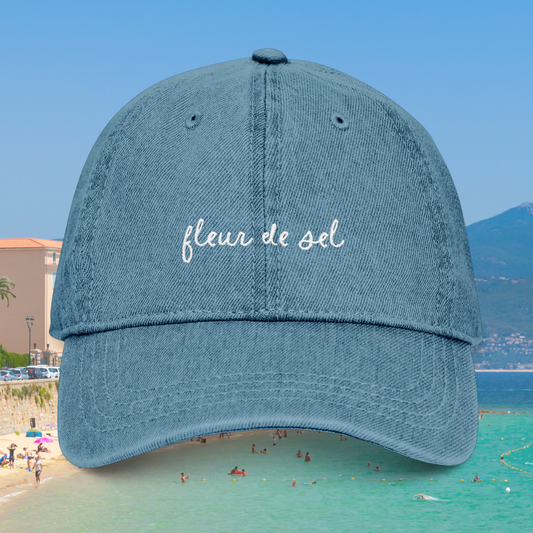 Fleur de Sel Embroidered Hat