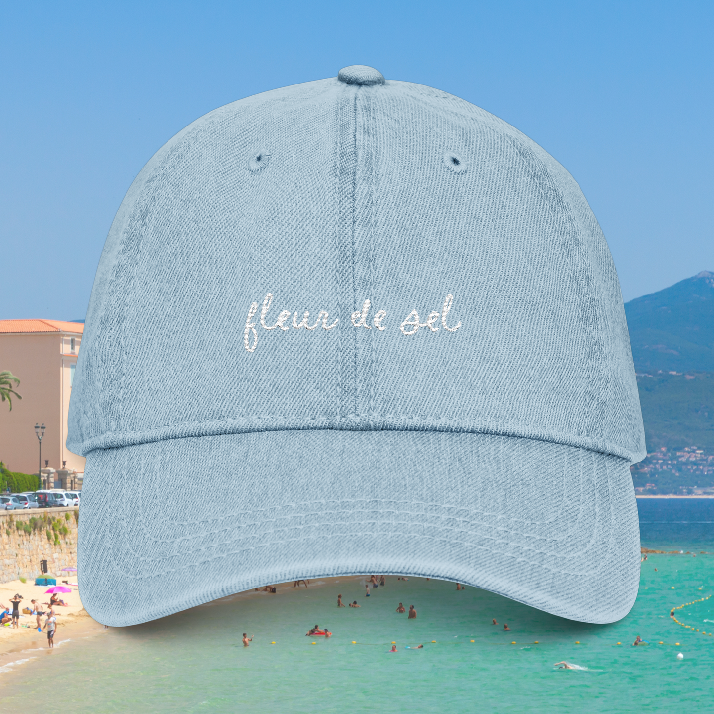 Fleur de Sel Embroidered Hat