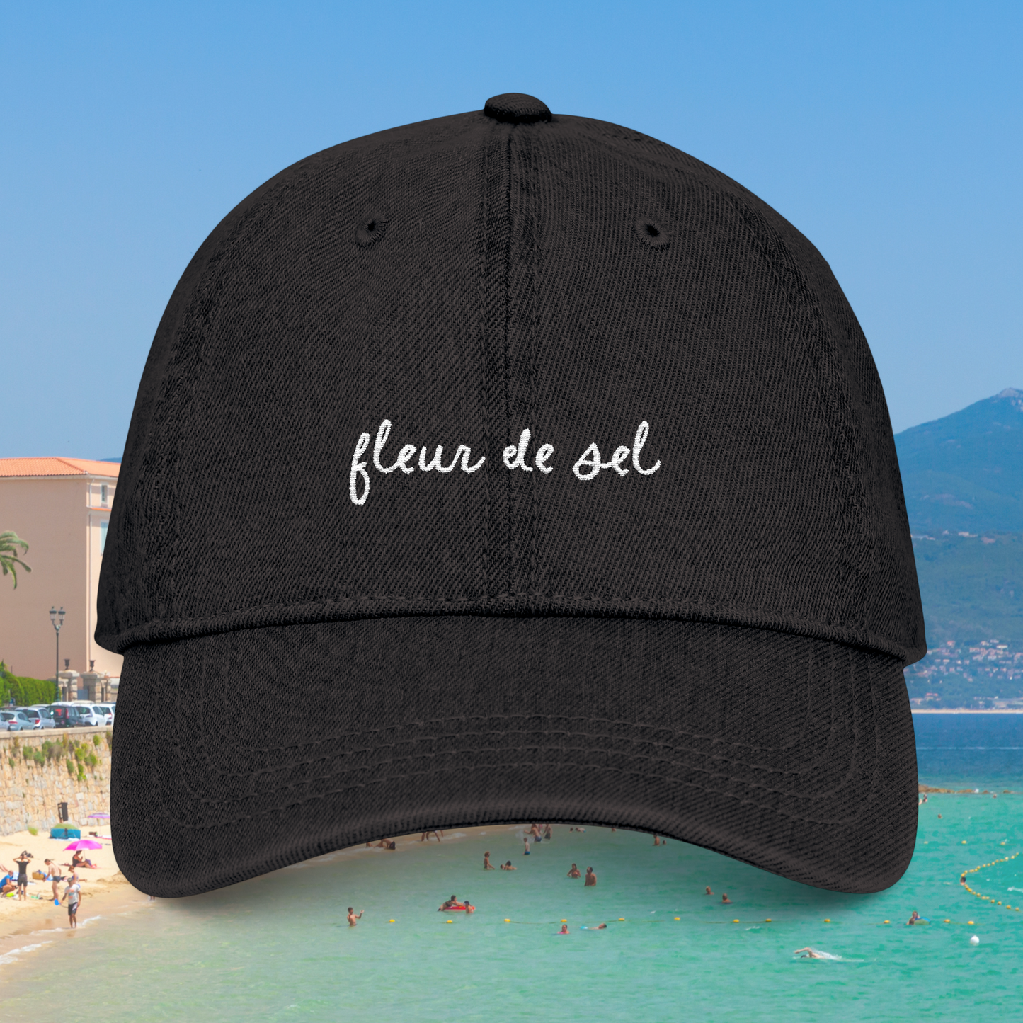 Fleur de Sel Embroidered Hat