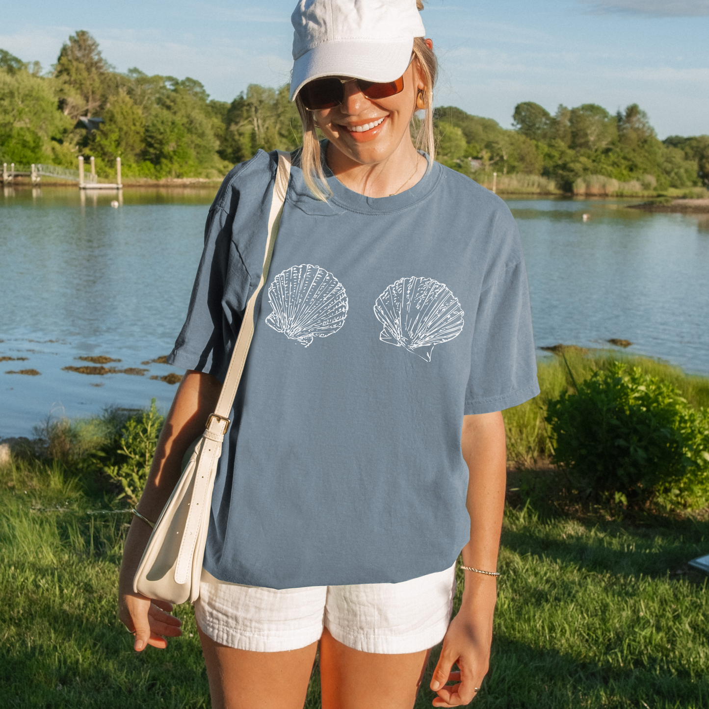 Shell Bra Shirt