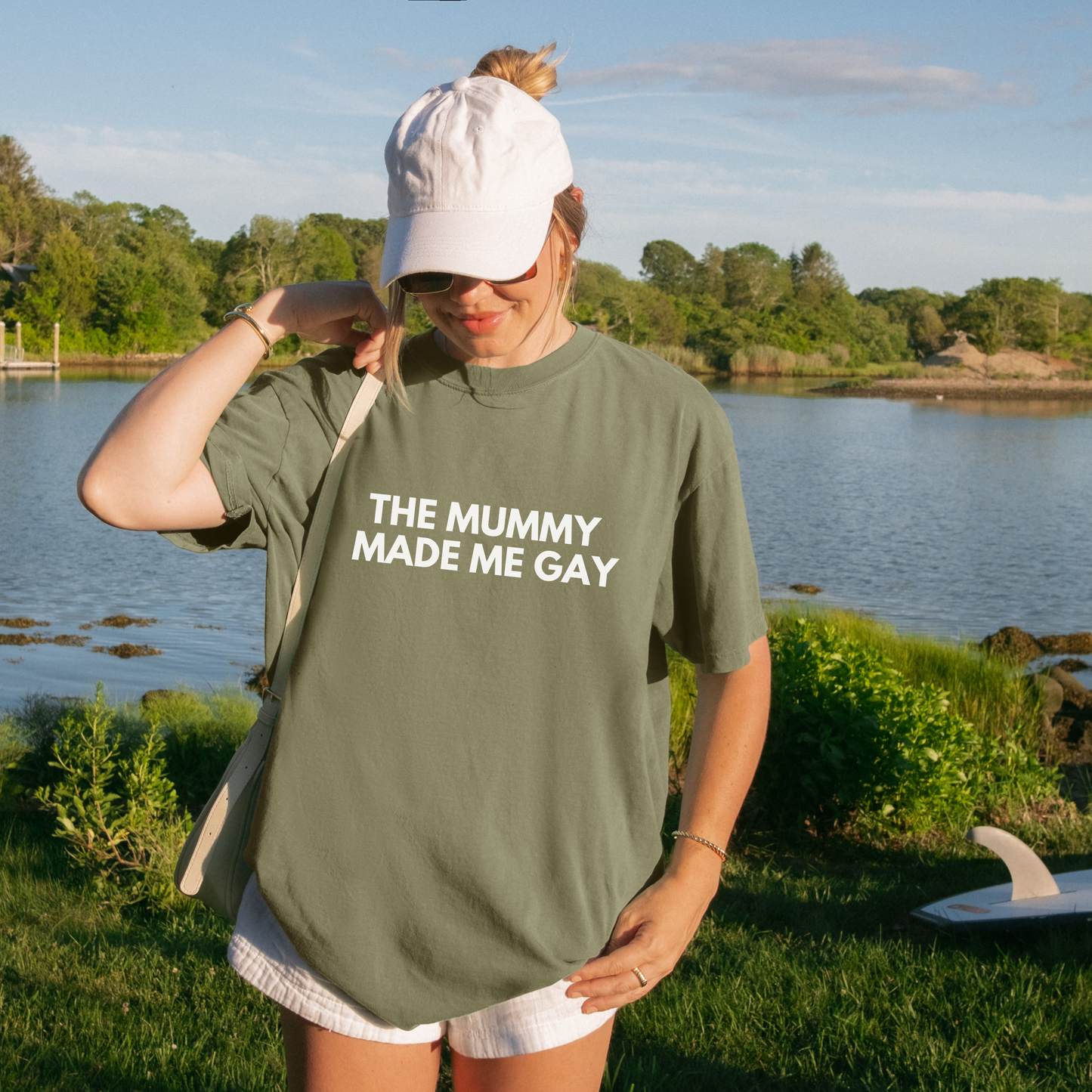 Shirtgeist The Mummy Made Me Gay Shirt