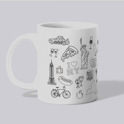 NYC Doodle Mug